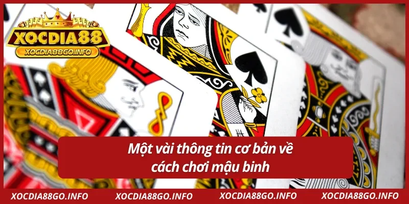 Thông tin về cách chơi mậu binh bạn cần biết