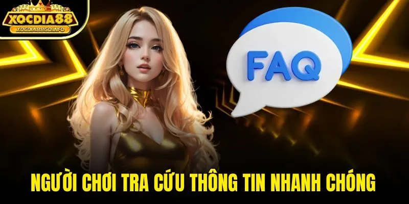 Người chơi tra cứu thông tin nhanh chóng